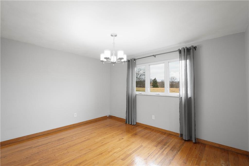 36 Swihart Road Canonsburg, PA 15317 - Photo 22 of 37 wooden floor in an empty room with a window