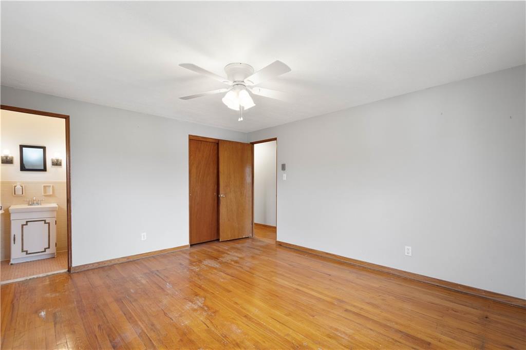 36 Swihart Road Canonsburg, PA 15317 - Photo 26 of 37 wooden floor in an empty room
