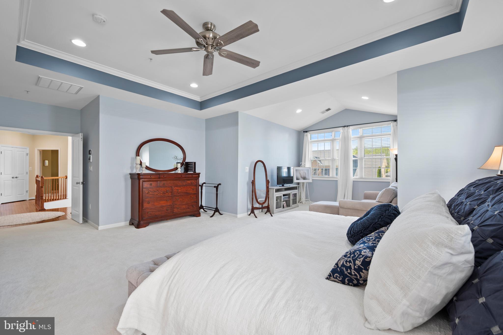 13212 Moonlight Trail Drive Silver Spring, MD 20906 - Photo 44 of 81 a large bedroom with bed and a large window