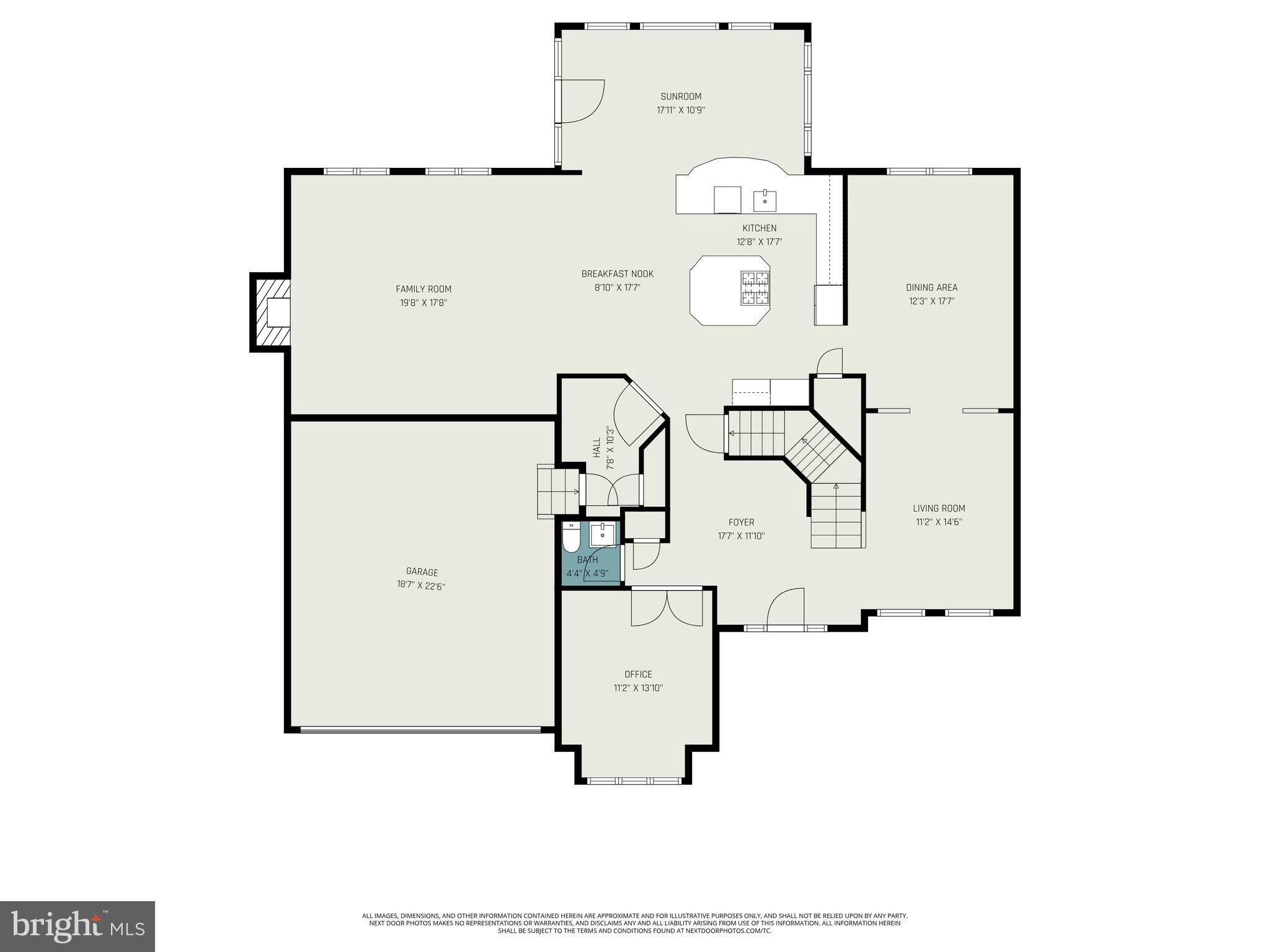13212 Moonlight Trail Drive Silver Spring, MD 20906 - Photo 79 of 81 1st level floor plan