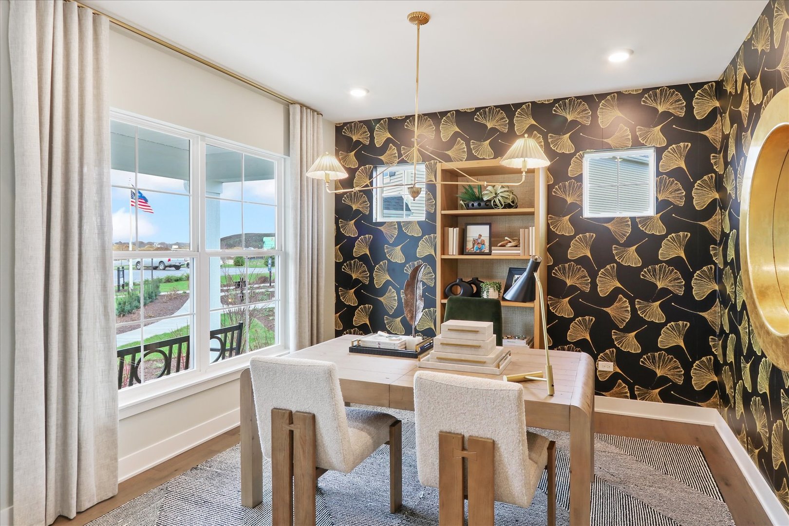17360 Victoria Lane Lockport, IL 60441 - Photo 4 of 32 a dining room with wooden floor