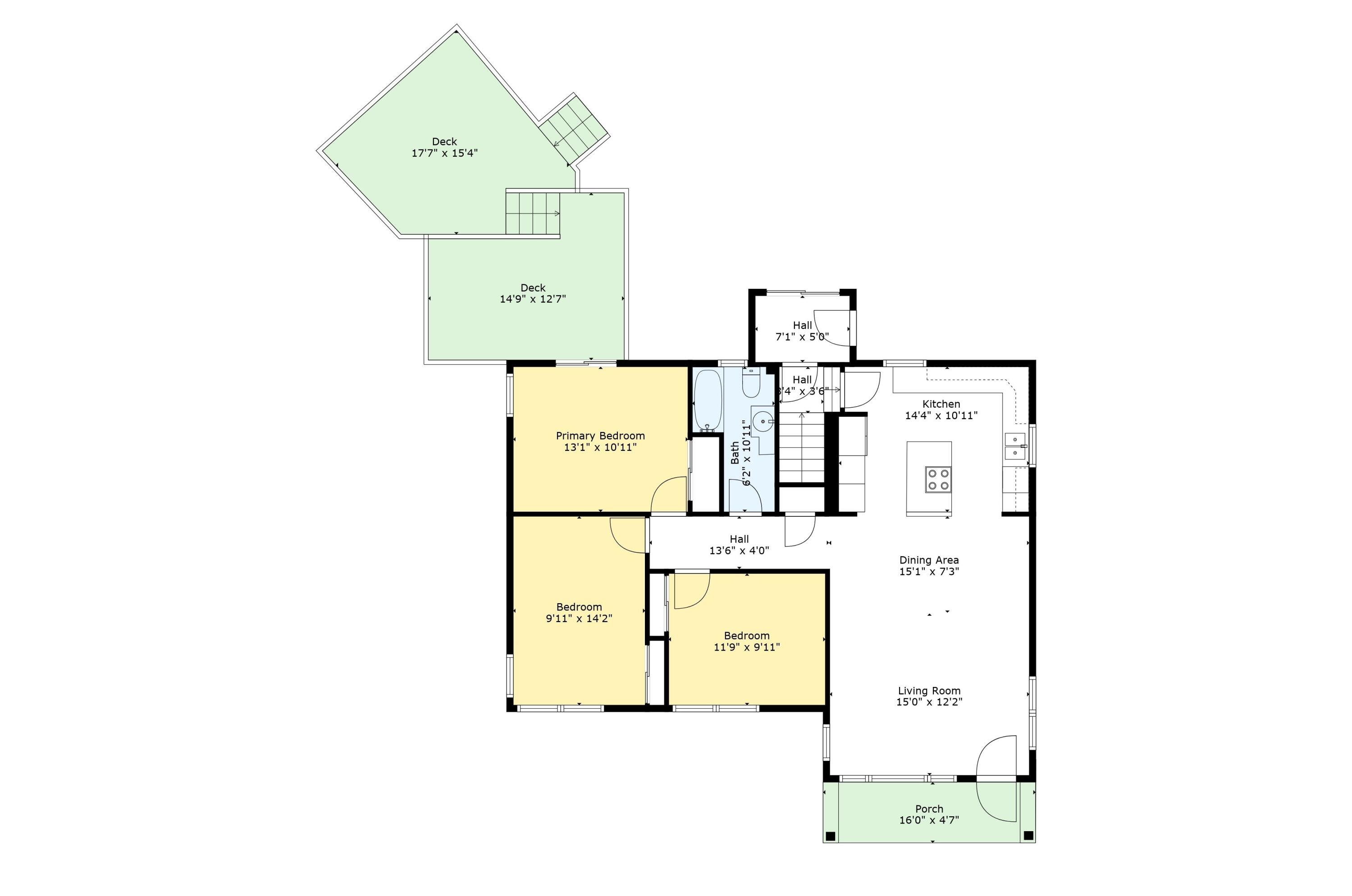 10001 Date Road Baroda, MI 49101 - Photo 44 of 44 Floor Plan 1