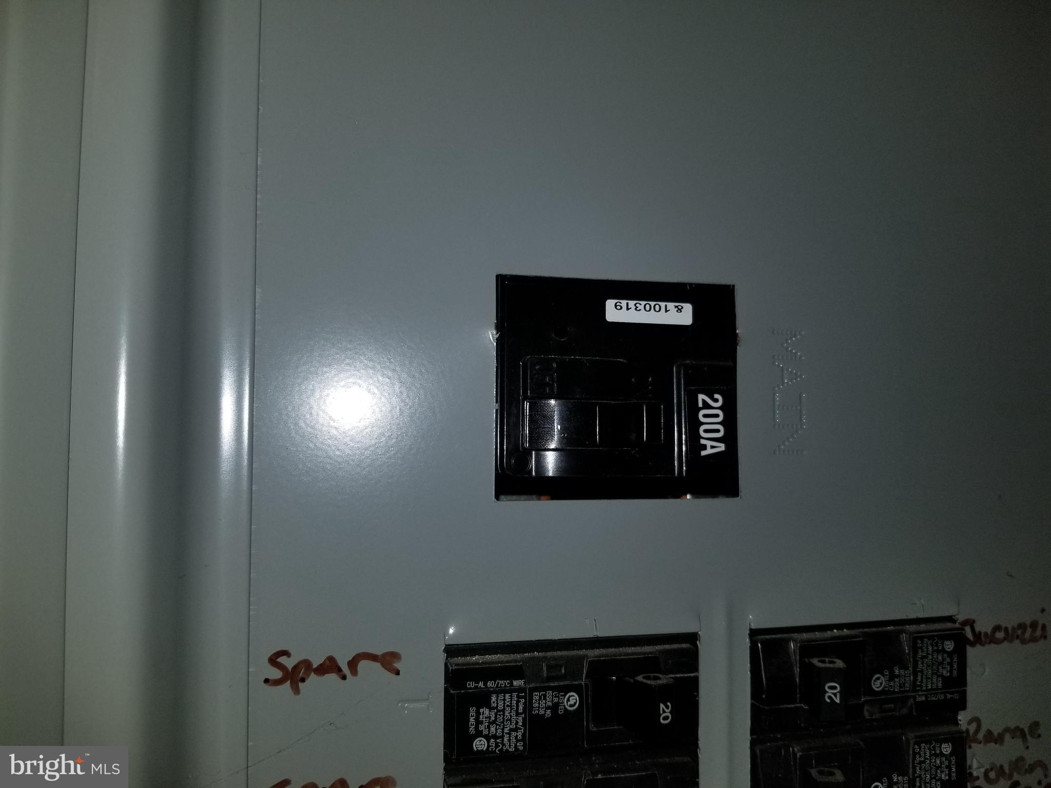 229 East Claremont Road Philadelphia, PA 19120 - Photo 64 of 66 200 amp electrical panel box
