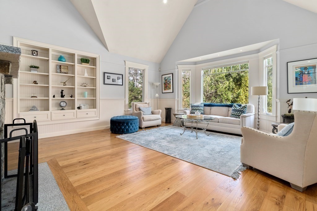 130 Summer Street Weston, MA 02493 - Photo 12 of 26 a living room with furniture and a large window
