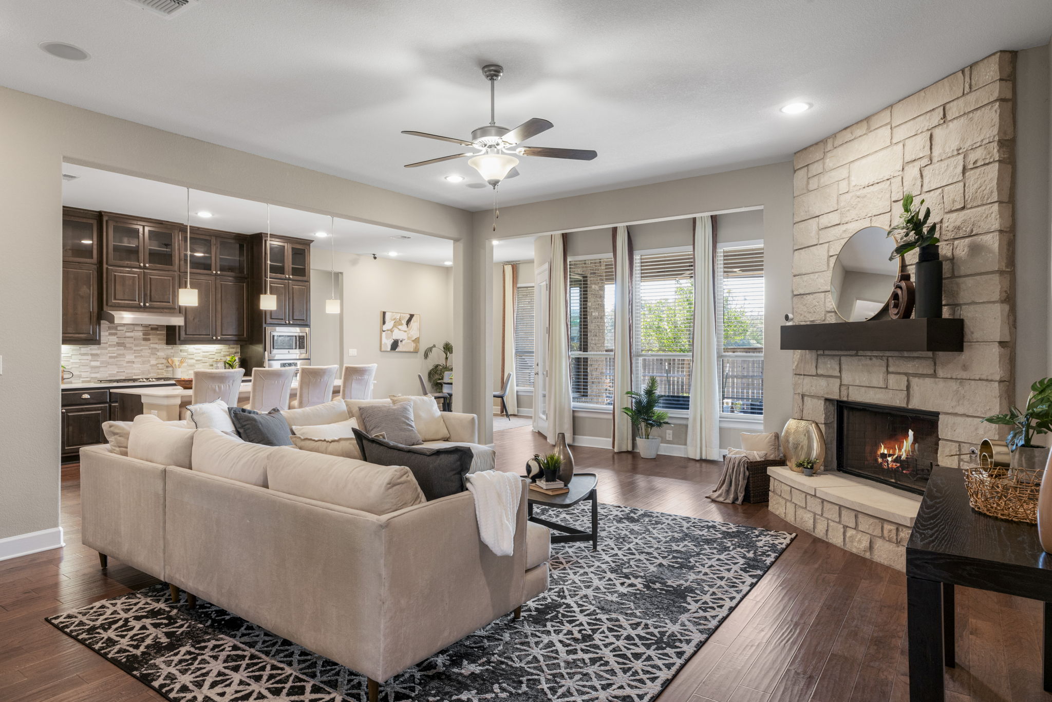 110 Topaz Circle Dripping Springs, TX 78620 - Photo 2 of 40 The stunning interior comes beautifully maintained and move-in ready with luxurious contemporary finishes and timeless appeal.