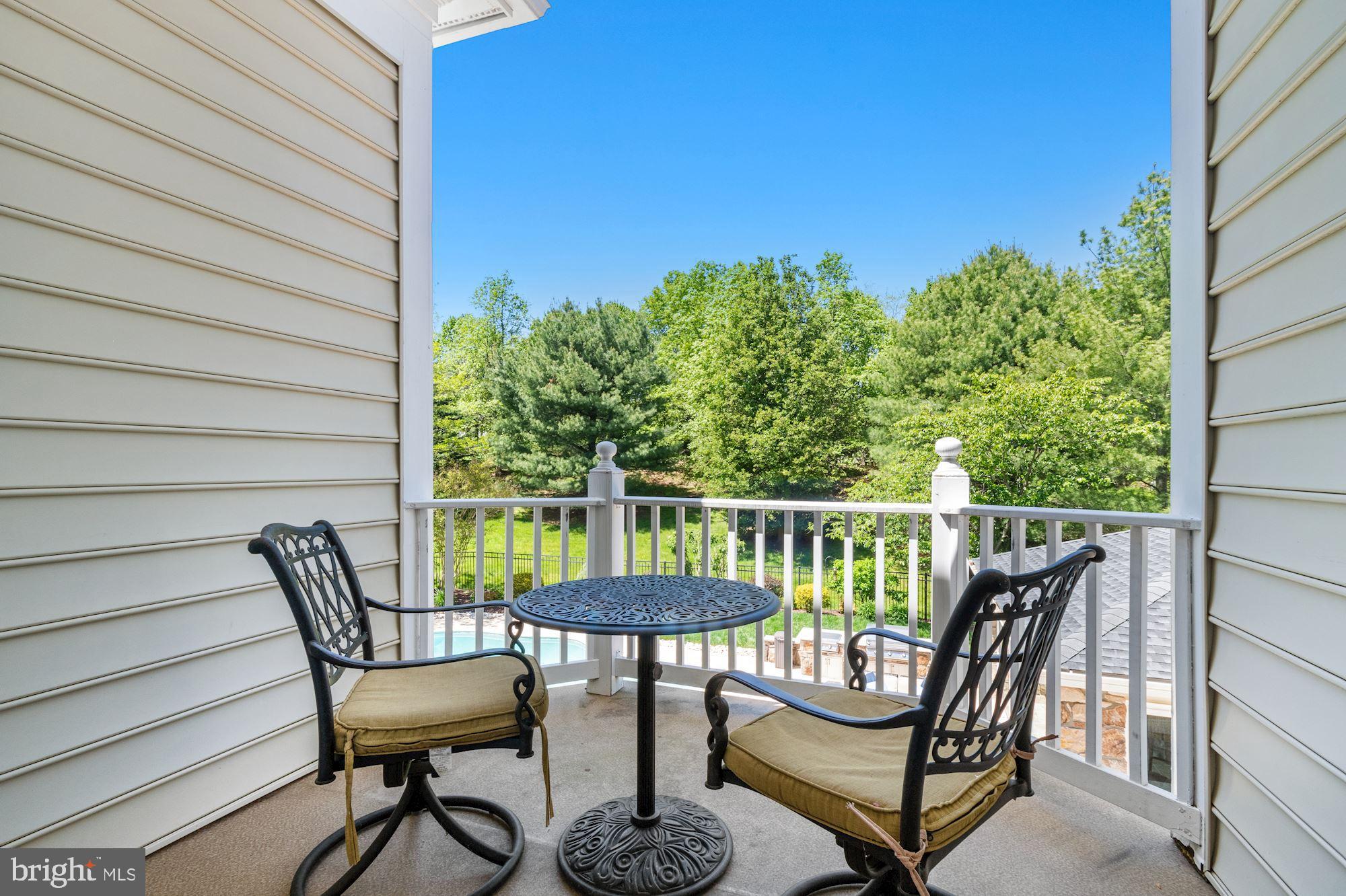 1500 Sandy Glenn Place Sandy Spring, MD 20860 - Photo 51 of 84 Owners Suite Balcony