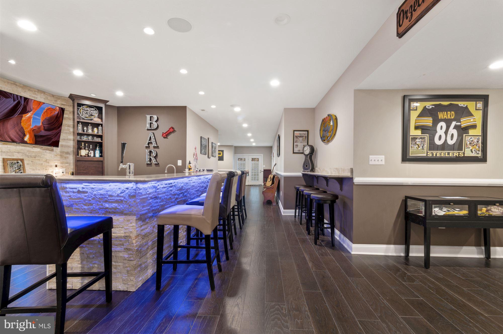 1500 Sandy Glenn Place Sandy Spring, MD 20860 - Photo 58 of 84 Lower Level Bar