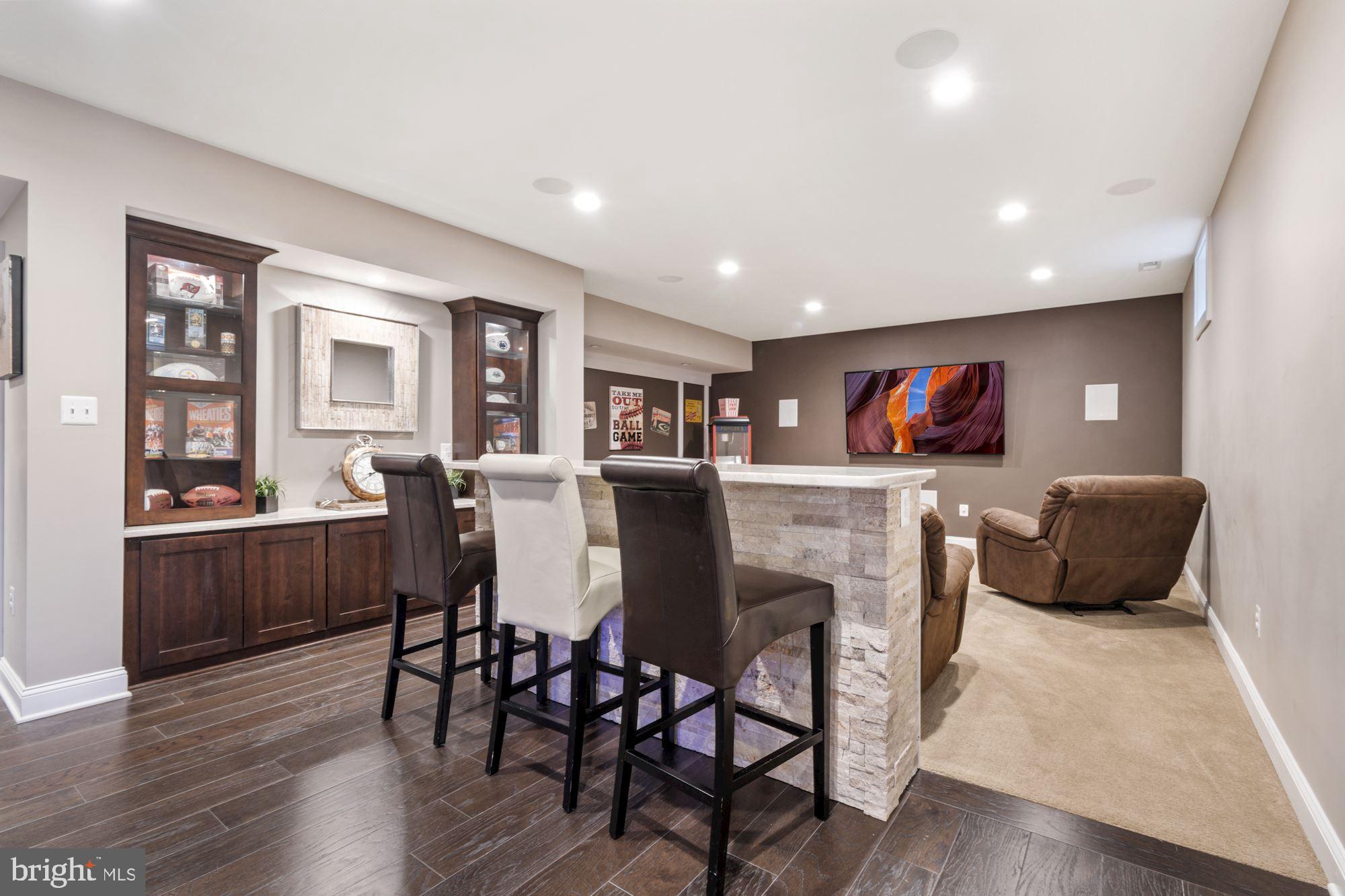 1500 Sandy Glenn Place Sandy Spring, MD 20860 - Photo 61 of 84 Lower Level Media Room