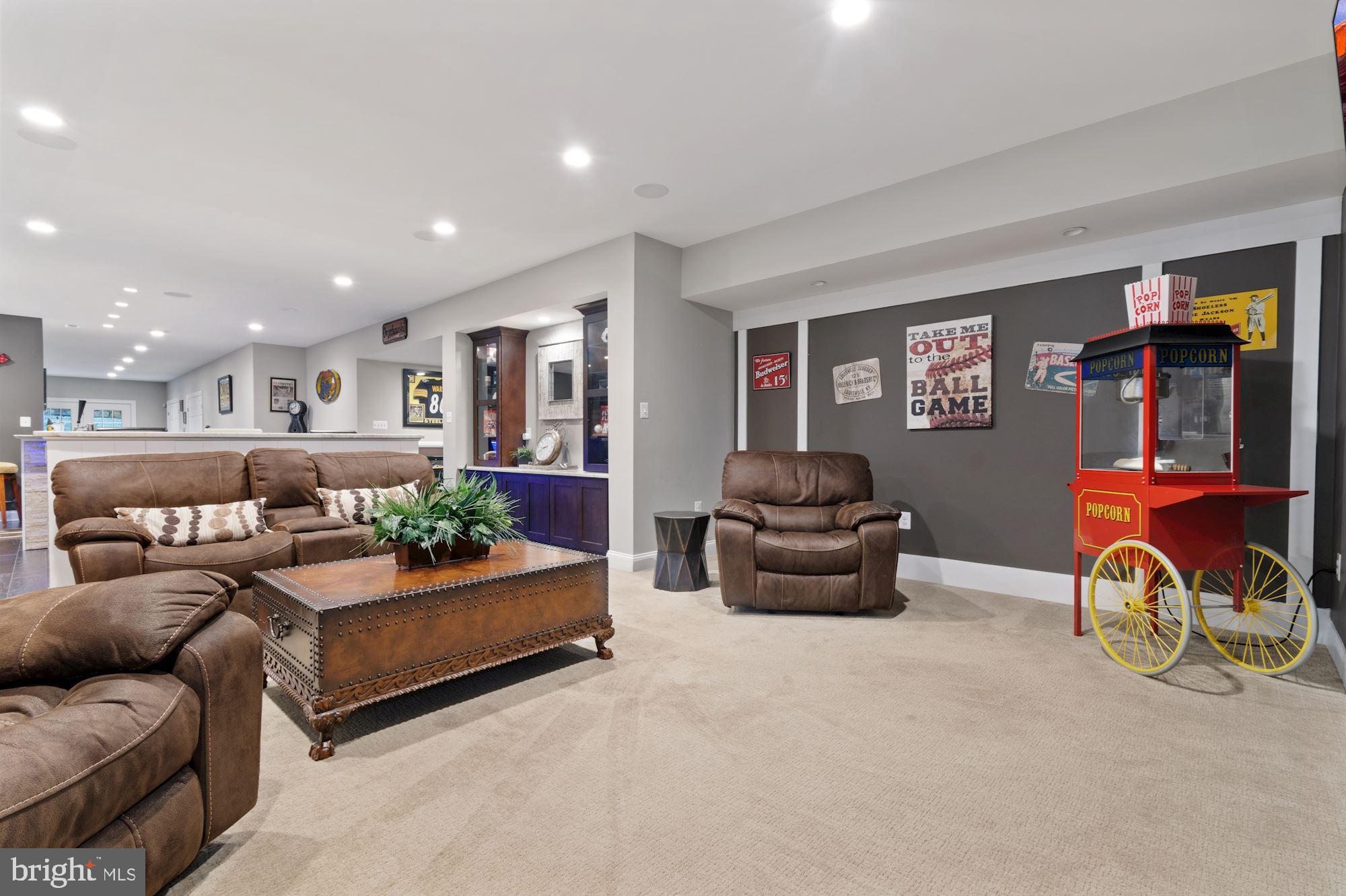 1500 Sandy Glenn Place Sandy Spring, MD 20860 - Photo 62 of 84 Lower Level Media Room