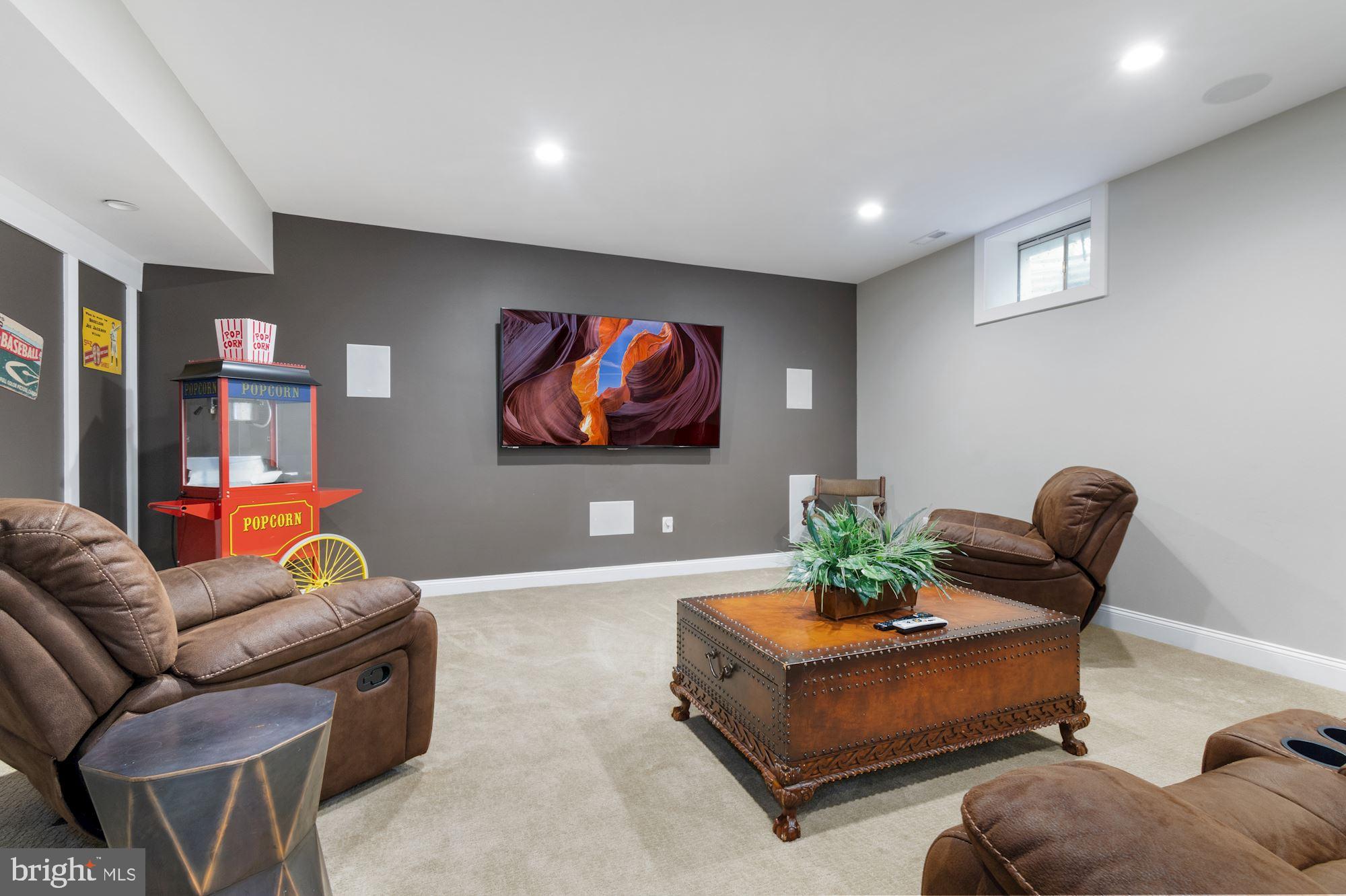 1500 Sandy Glenn Place Sandy Spring, MD 20860 - Photo 63 of 84 Lower Level Media Room