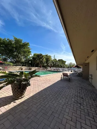 an empty room with closet