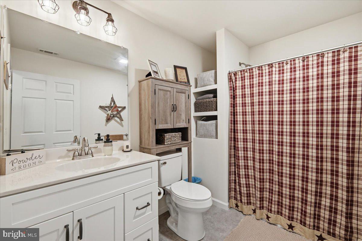 85 McCool Lane Lehighton, PA 18235 - Photo 27 of 39 a bathroom with a sink toilet vanity and shower