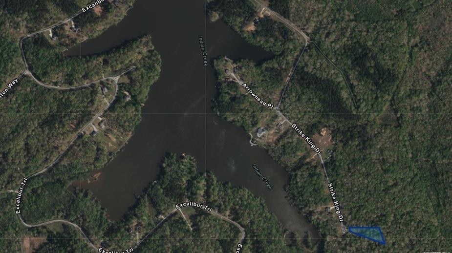 1245 Strike King Drive Cedar Grove, TN 38321 - Photo 5 of 7 an aerial view of a house with a yard