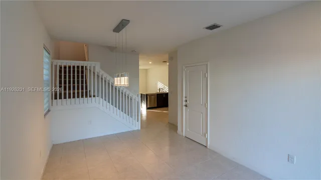 a view of a park with slide