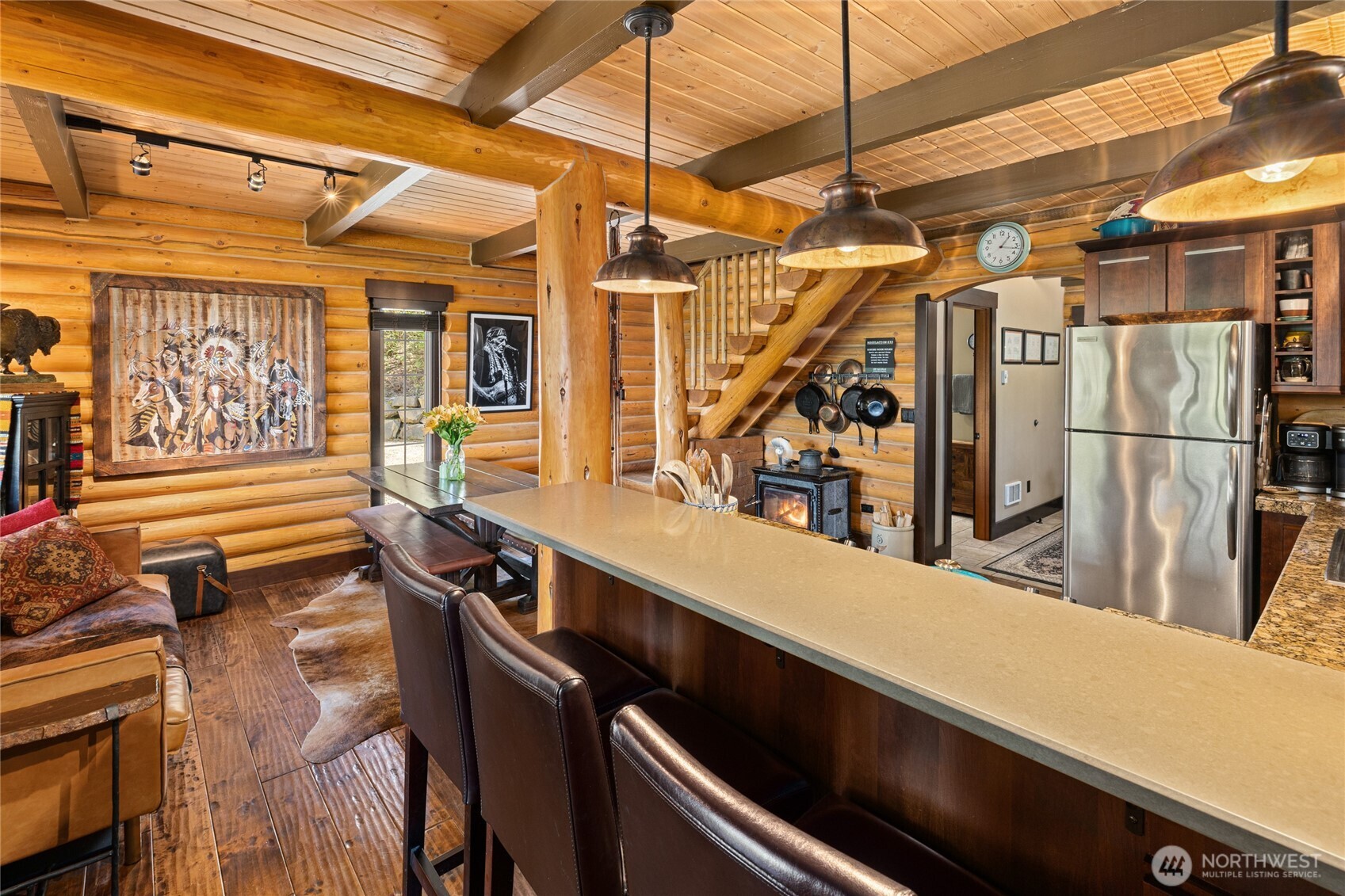 20 Skull Springs Road Cle Elum, WA 98922 - Photo 11 of 35 a view of a chairs and table in a balcony