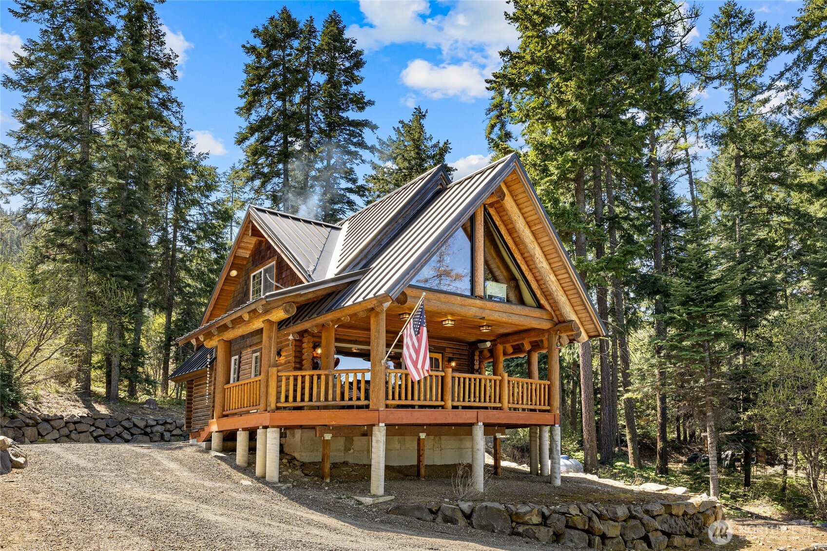 20 Skull Springs Road Cle Elum, WA 98922 - Photo 26 of 35 a front view of a house