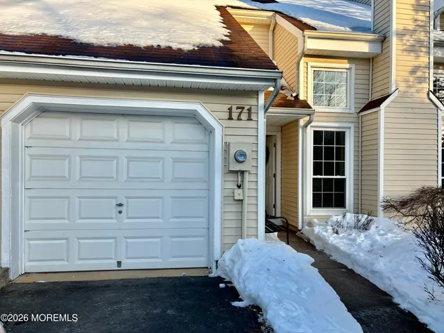 a front view of a house with entryway