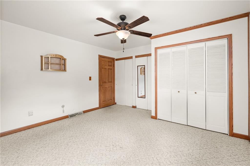226 Great Belt Road Butler, PA 16002 - Photo 13 of 37 an empty room with ceiling fan and windows