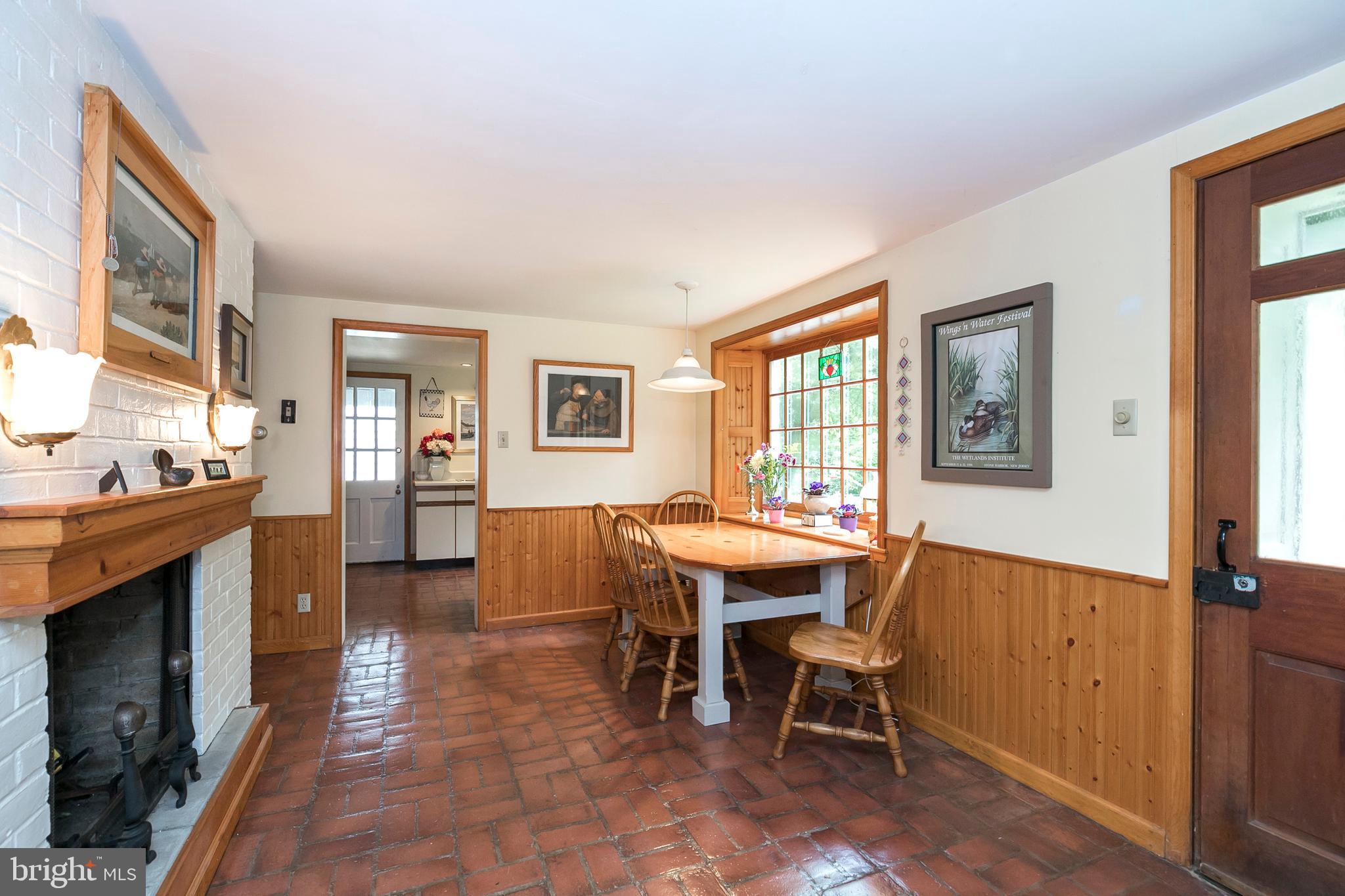 340 Norwood Road Downingtown, PA 19335 - Photo 11 of 36 Country Dining Room with Brick Floors!