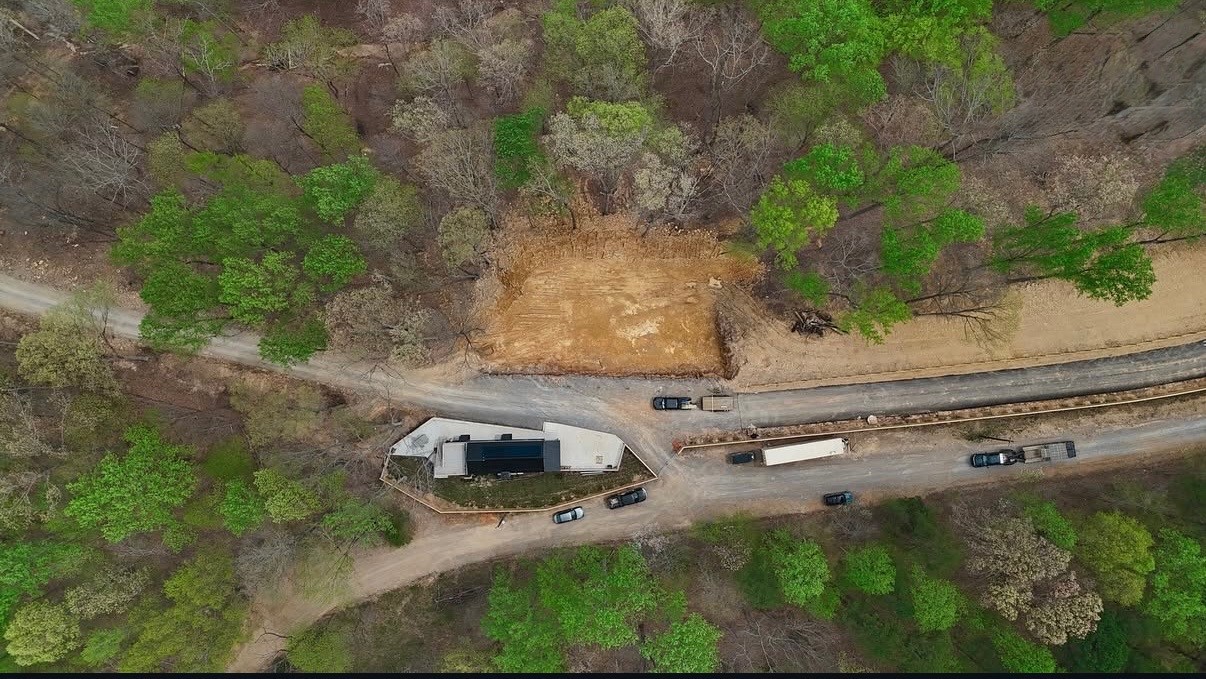 1020 Bison Ridge Joelton, TN 37080 - Photo 37 of 45 an aerial view of a yard with table and chairs