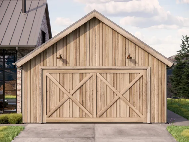 a room with furniture and a large window