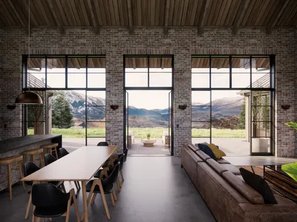 a kitchen with stainless steel appliances granite countertop a stove and a refrigerator