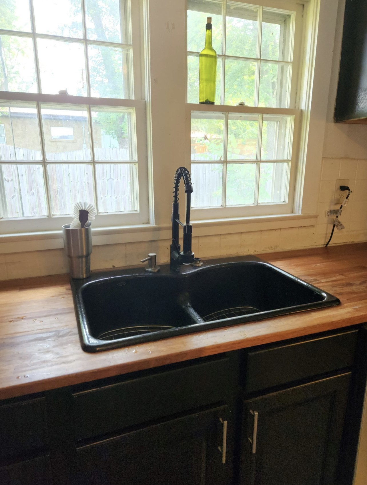 256 Walker Street Manchester, TN 37355 - Photo 7 of 14 a close view of a sink a counter space and a window
