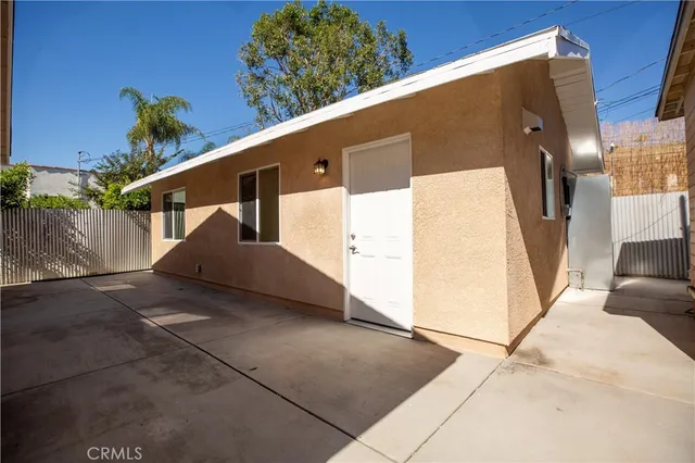 a view of a house with a staircase