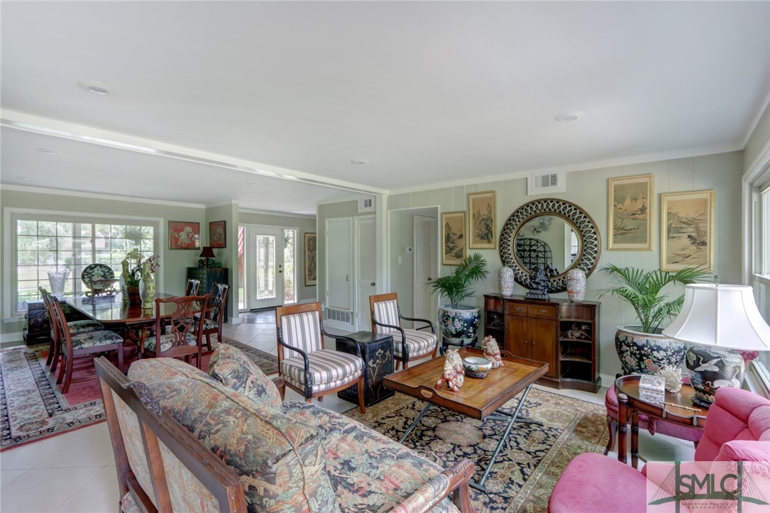 34 Monastery Road Savannah, GA 31411 - Photo 8 of 46 Living Room is open to Dining Room, Kitchen and Fo