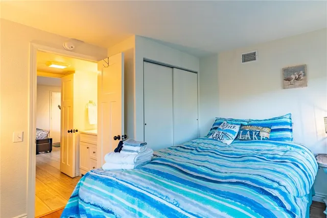 a view of a building from a window