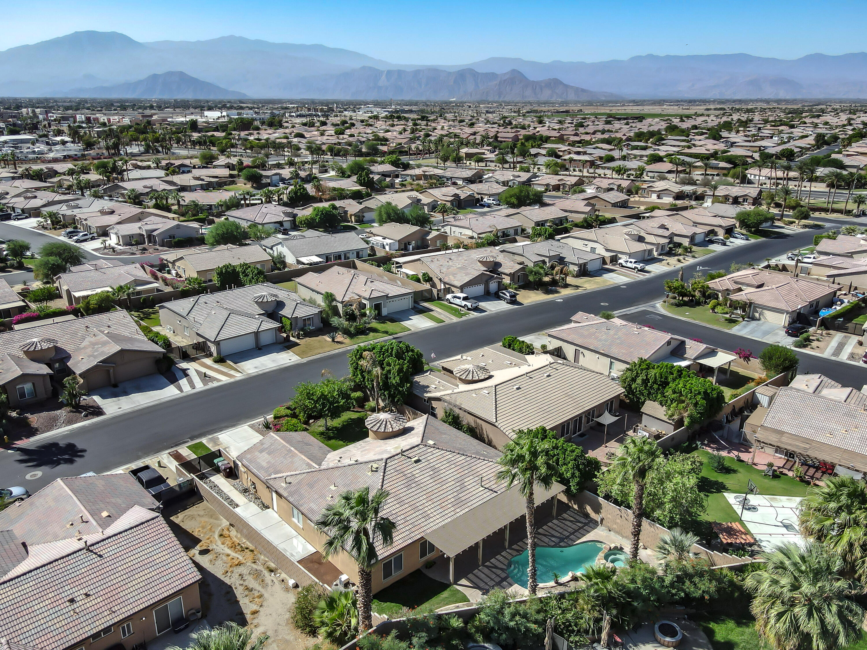 83160 Shadow Hills Way Indio, CA 92203 - Photo 49 of 50 an aerial view of a city