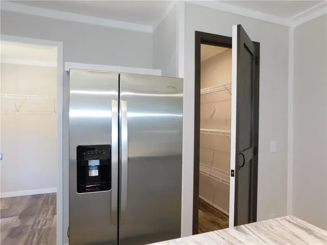 a view of walk in closet