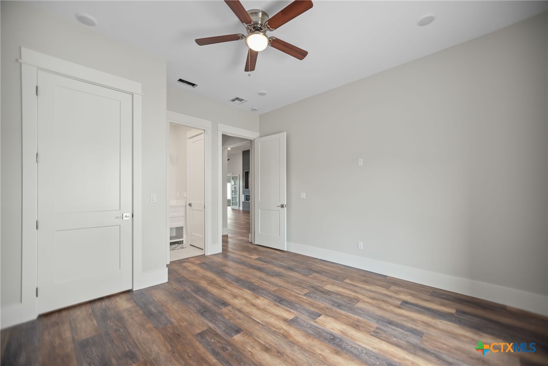 2062 Harrison Avenue Port O'Connor, TX 77982 - Photo 33 of 48 wooden floor in an empty room