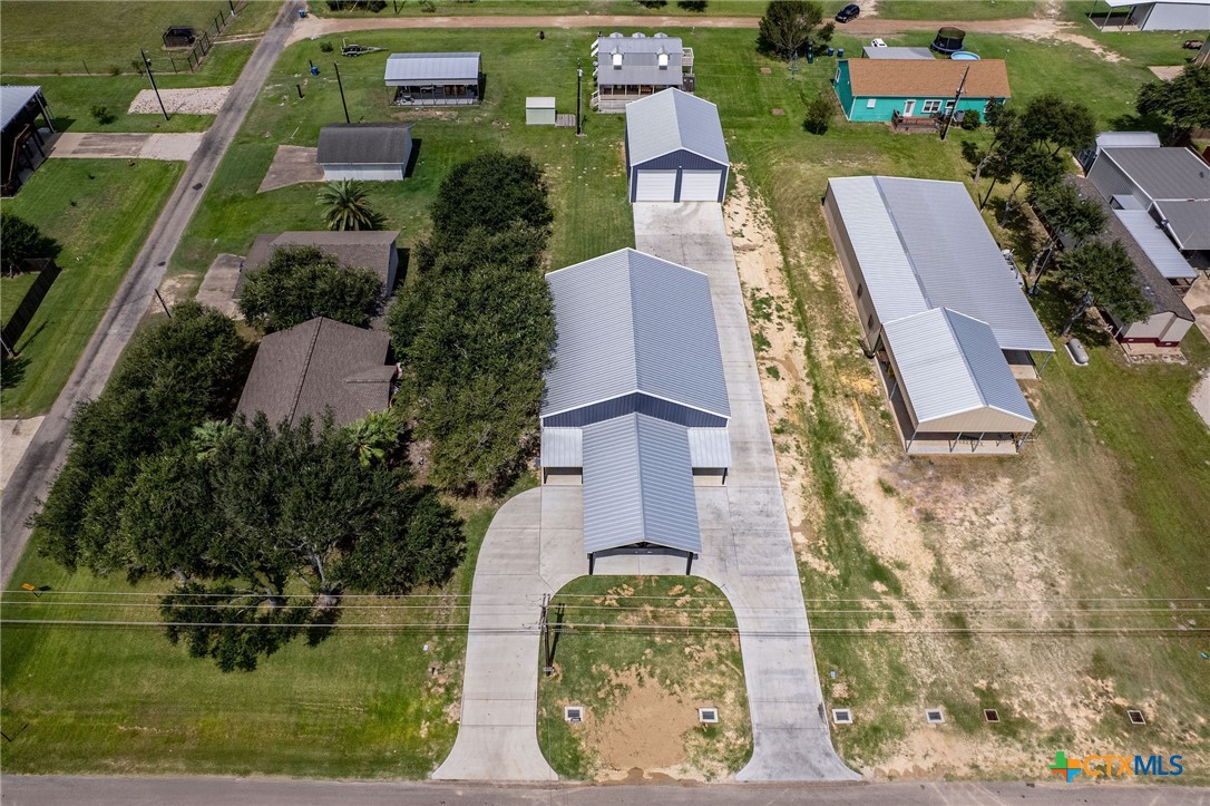 2062 Harrison Avenue Port O'Connor, TX 77982 - Photo 48 of 48 an aerial view of a house