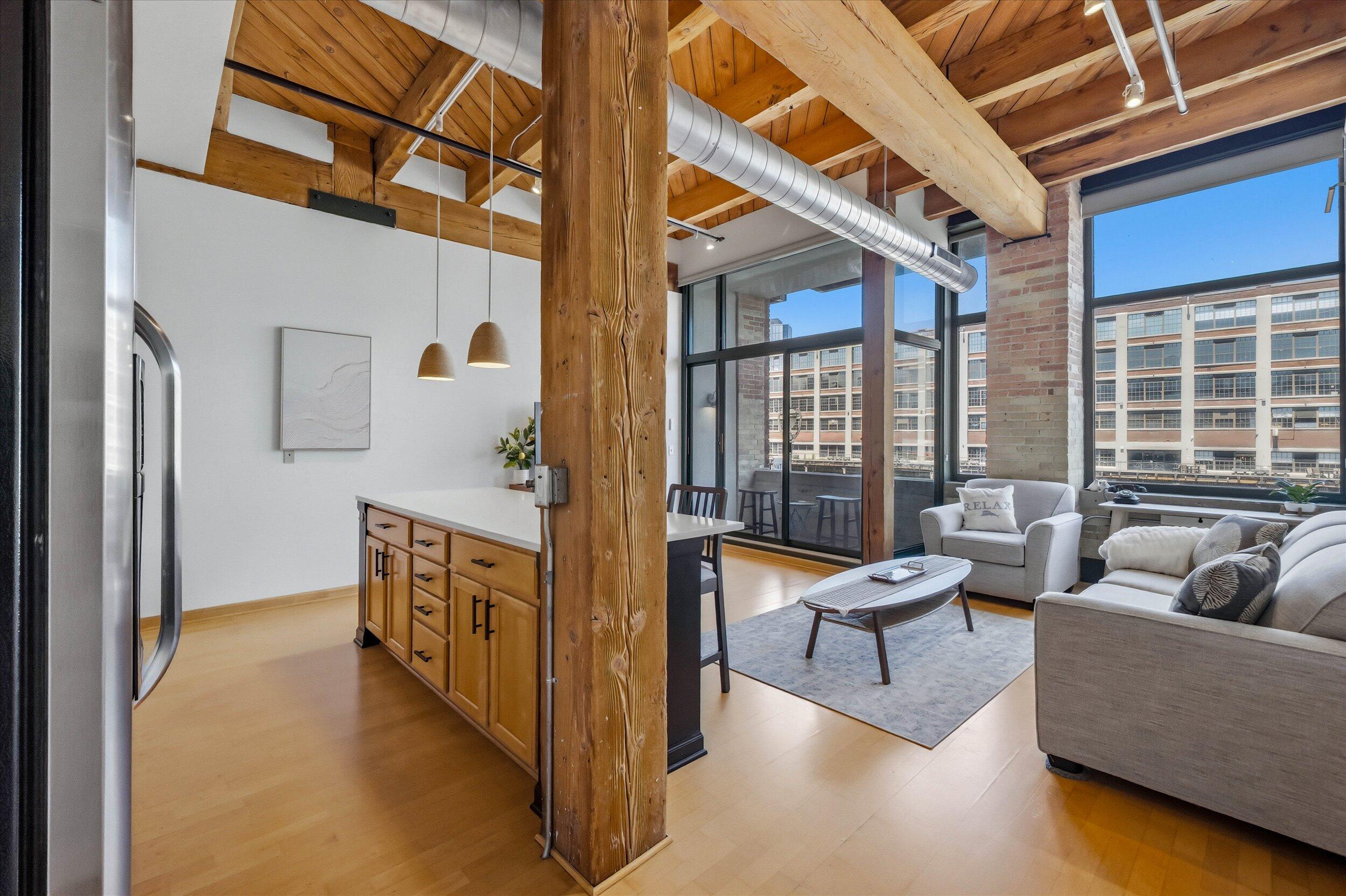 200 South Water Street, Unit 104 Milwaukee, WI 53204 - Photo 2 of 23 Third Ward Living on the River!