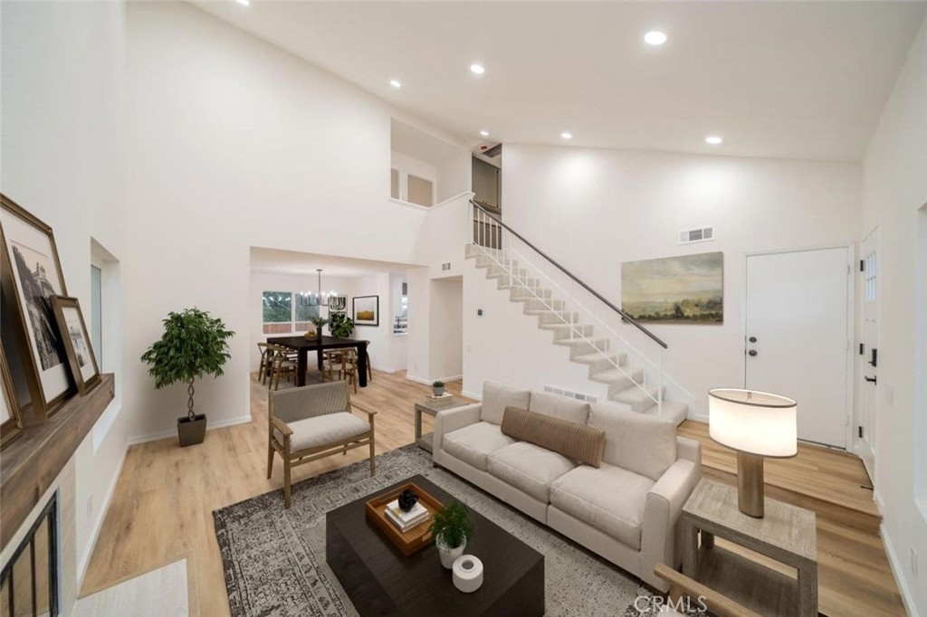 1118 Fallbrook Drive Corona, CA 92878 - Photo 4 of 30 a living room with furniture and a flat screen tv