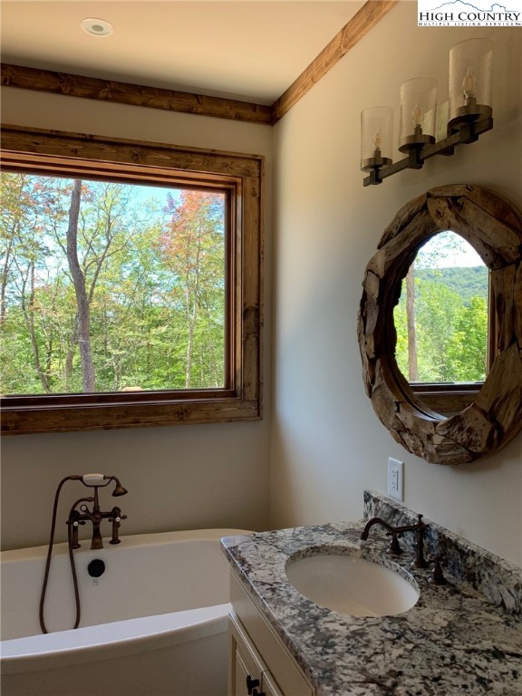 479 Rippling Waters Trail Banner Elk, NC 28604 - Photo 28 of 46 a bathroom with a sink and a mirror