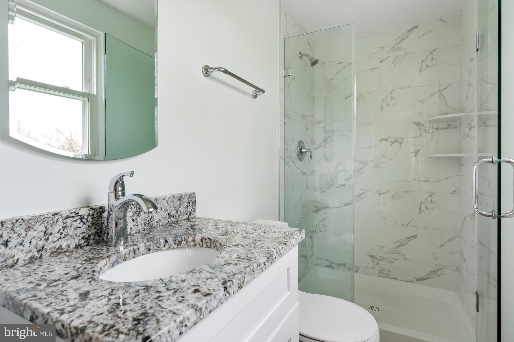 4417 Cub Run Road Chantilly, VA 20151 - Photo 27 of 57 a bathroom with a sink toilet and shower