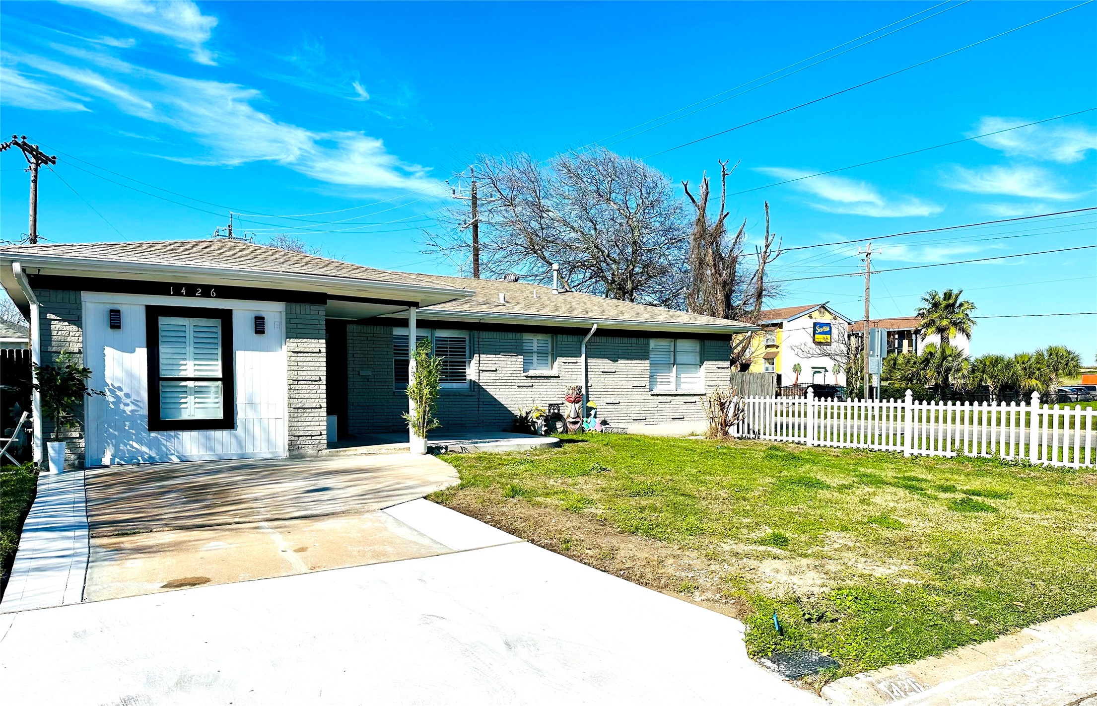 a view of a house with a swimming pool