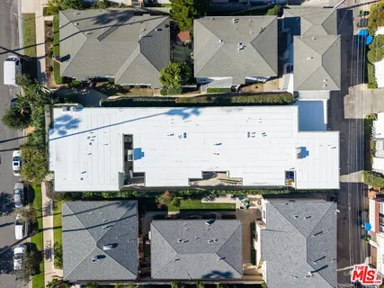 a view of balcony with furniture