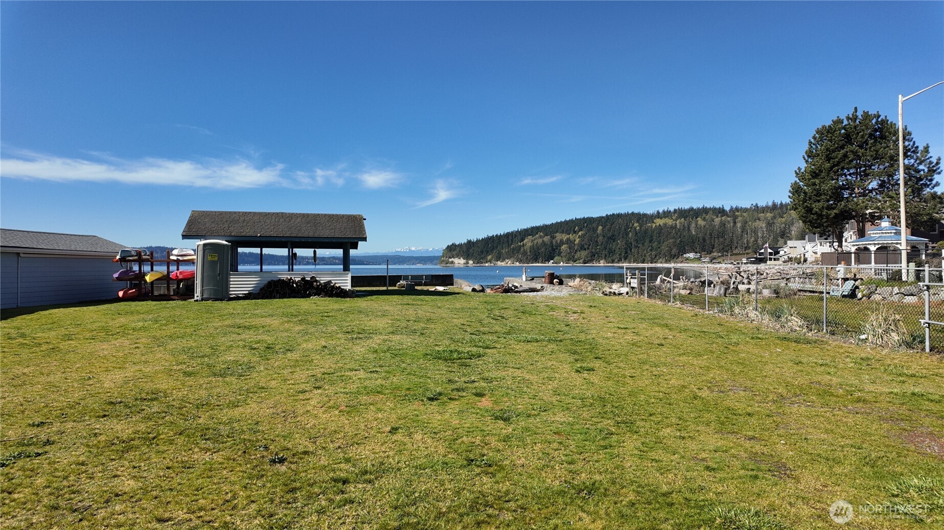 0 Wagner Road Camano Island, WA 98282 - Photo 19 of 27 a swimming pool view with a outdoor seating space