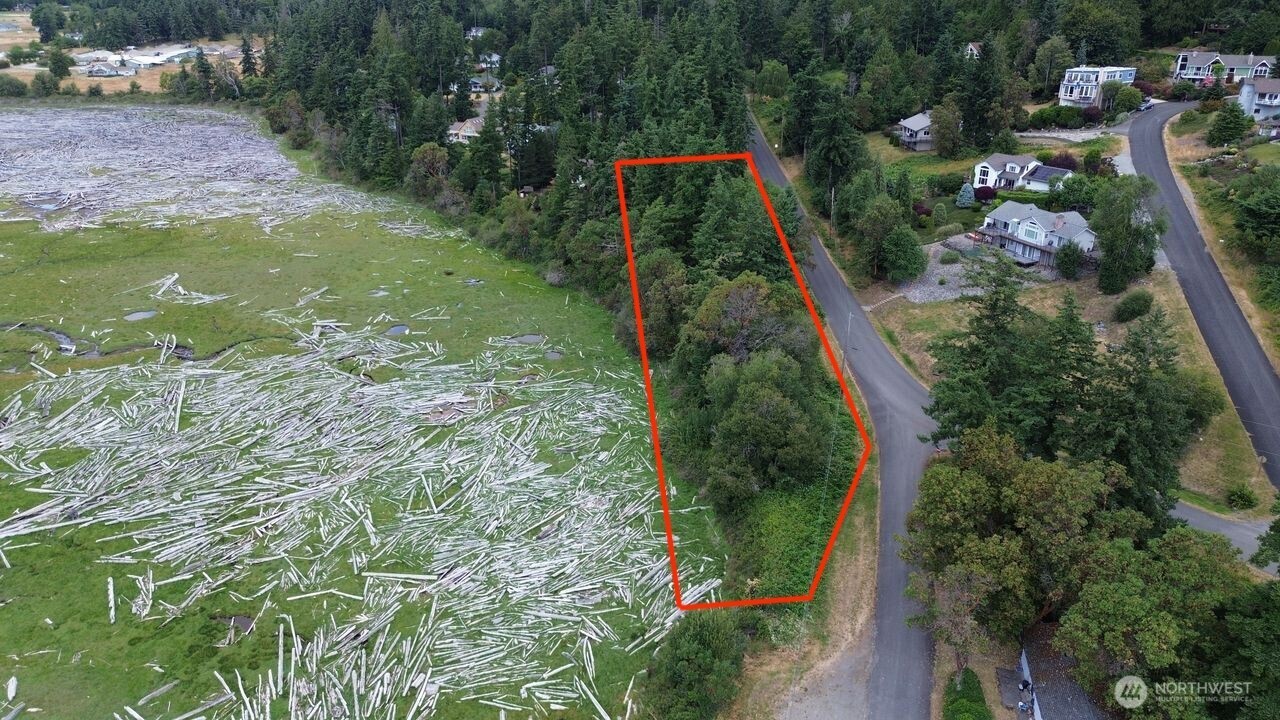 0 Wagner Road Camano Island, WA 98282 - Photo 2 of 27 an aerial view of residential house with outdoor space and trees all around