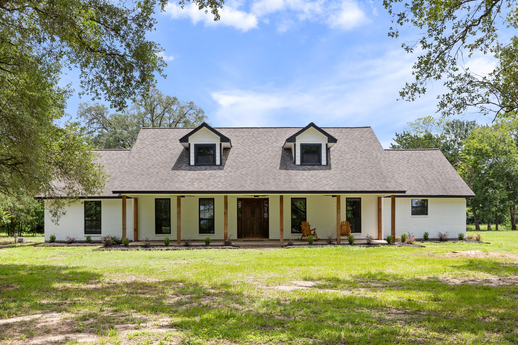 Welcome to 10209 Oberrender Rd, a 3 Bedroom, 3 Bathroom, 1 Story home on 2 Acres.