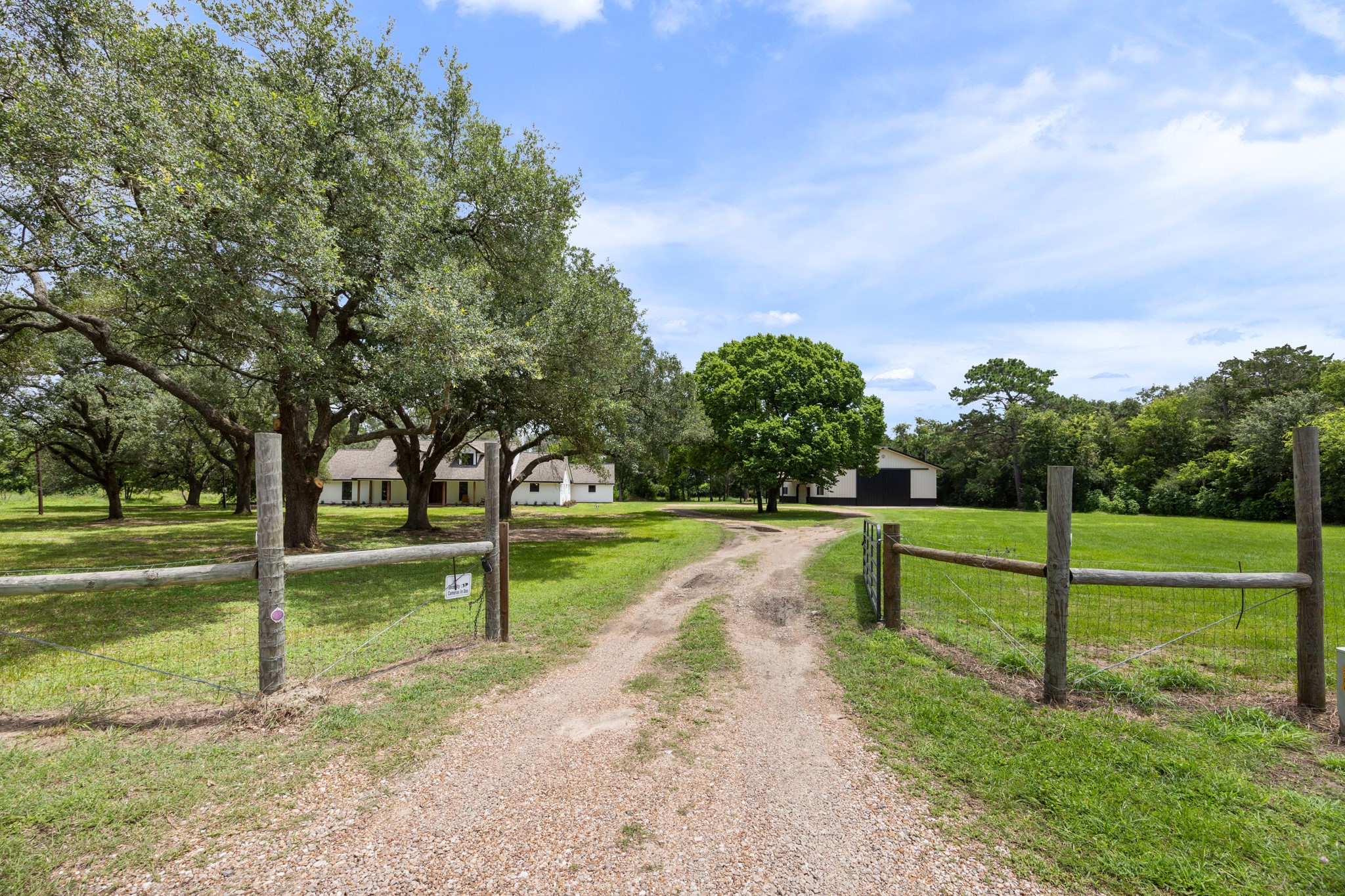 10209 Oberrender Road Needville, TX 77461 - Photo 4 of 50 Just through this gate is your own slice of 2 acre heaven!