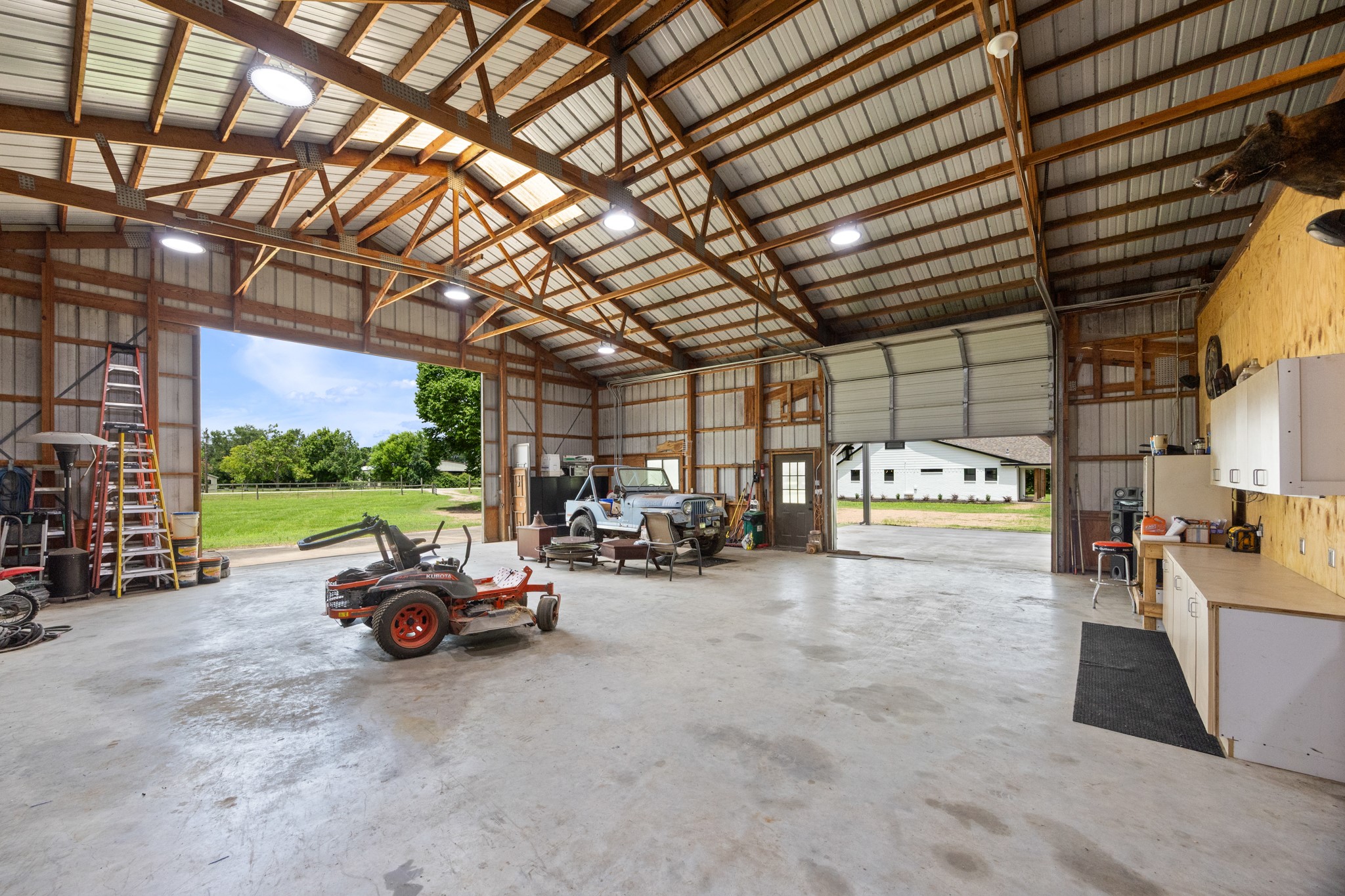 10209 Oberrender Road Needville, TX 77461 - Photo 42 of 50 SO much room for recreational vehicles, farm equipment, or space to work on large equpiment.