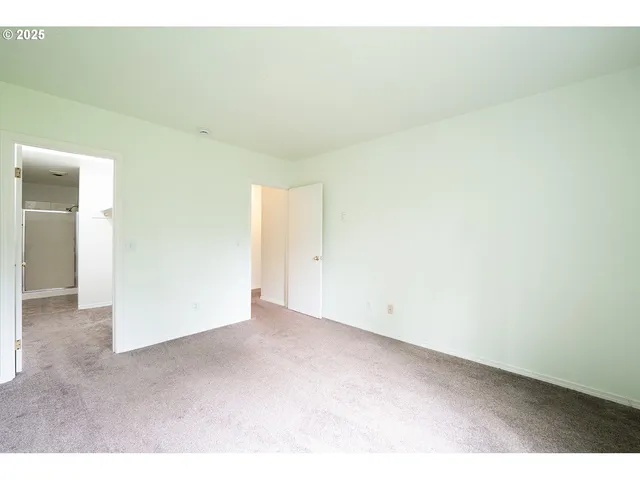 a view of a closet area