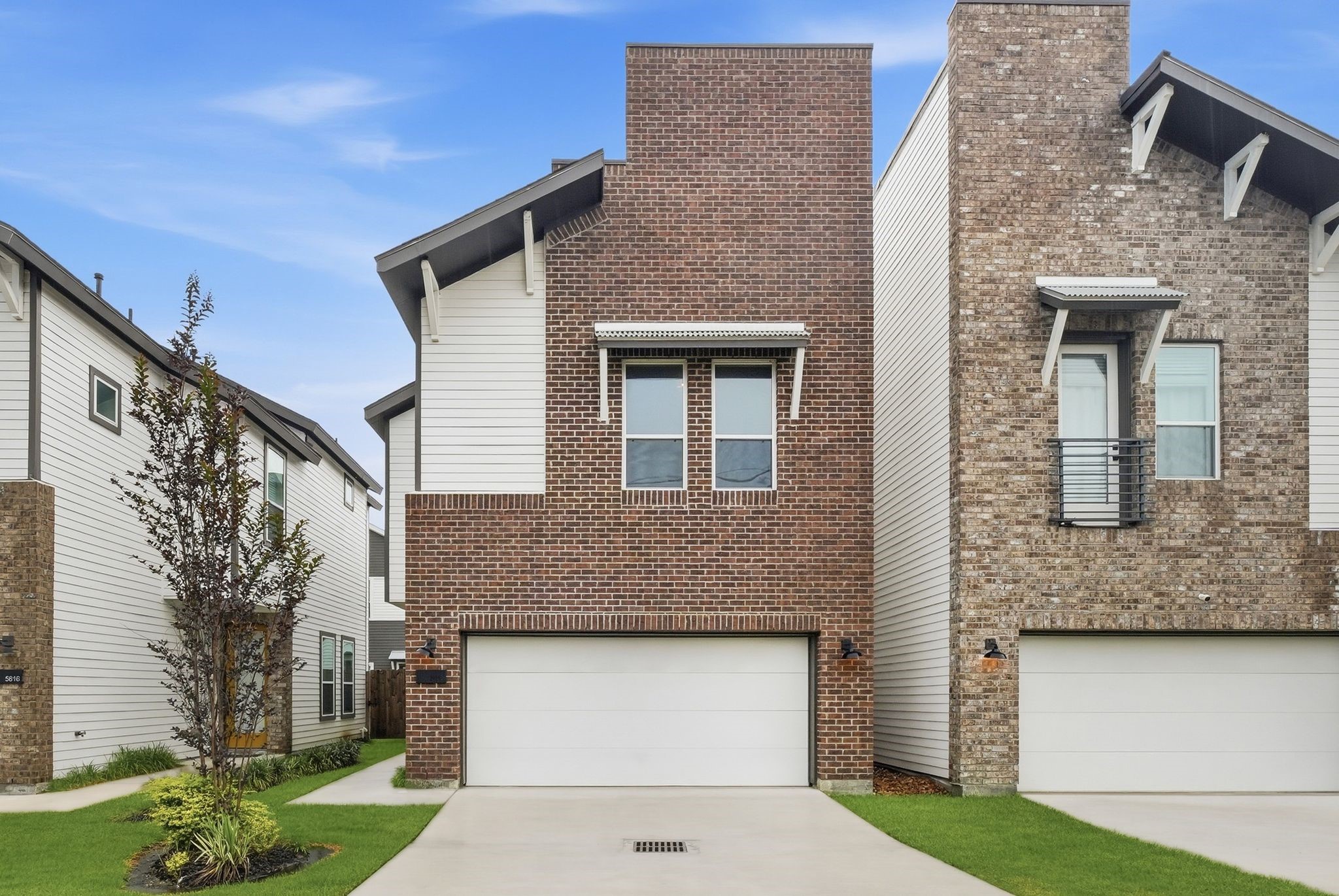 5814 Cebra Street Houston, TX 77091 - Photo 1 of 32 Modern contemporary façade with clean lines and strong curb appeal.
