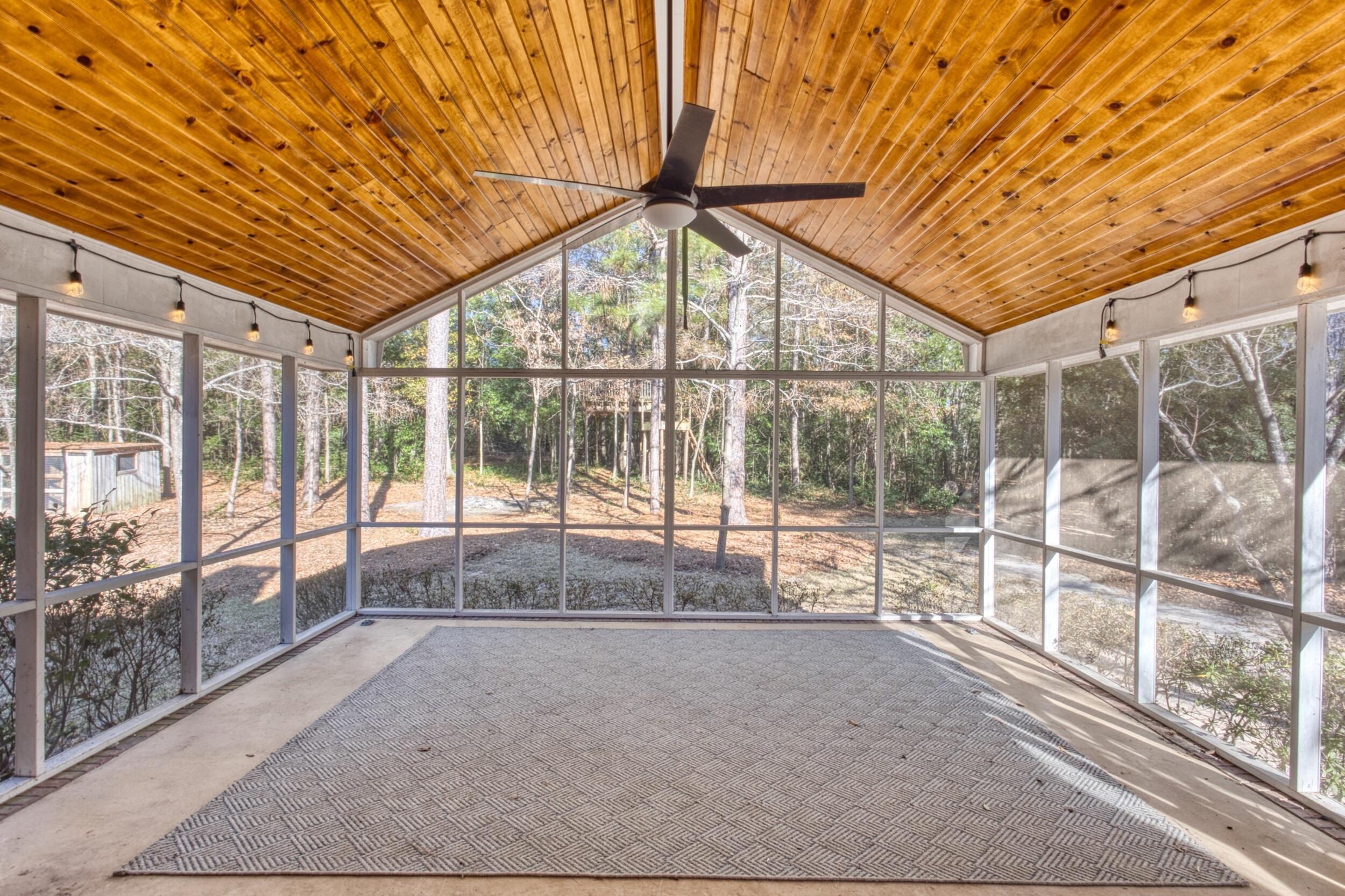 5 Huckleberry Court Aiken, SC 29803 - Photo 38 of 63 Porch wood ceiling