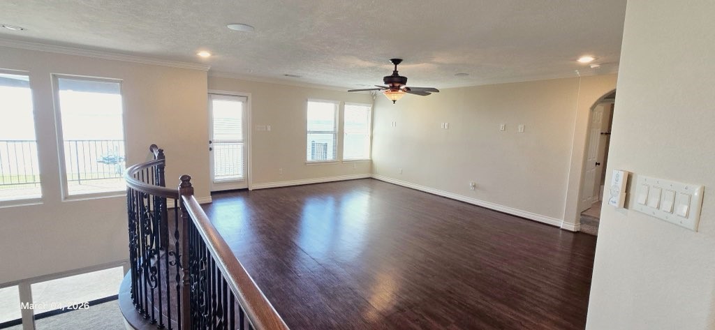 127 Bridgewater Onalaska, TX 77360 - Photo 22 of 34 wooden floor in an empty room with a window