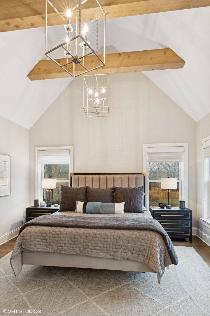 1401 Maple Avenue Wilmette, IL 60091 - Photo 15 of 46 a bedroom with a bed and window